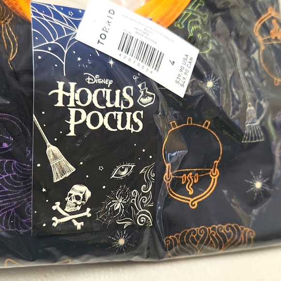 ❤️NWT VINTAGE TORRID SCOOP BRALETTE HOCUS POCUS SANDEERSON SISTERS PLUS SIZE - Picture 14 of 14